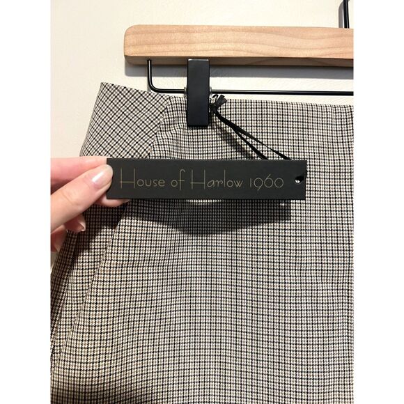 NWT House of Harlow 1960 Houndstooth Skort Women's Size Medium - Picture 7 of 7